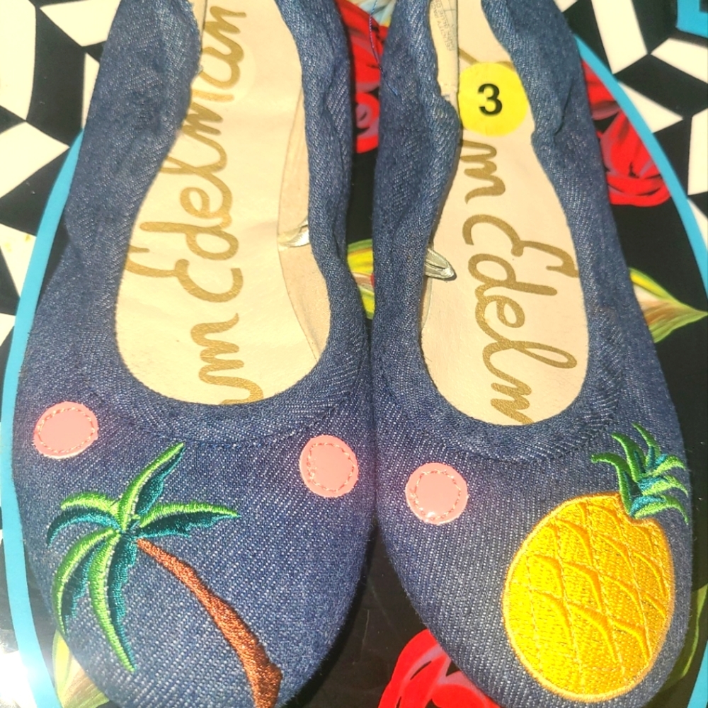 Sam Edelman Denim Flats